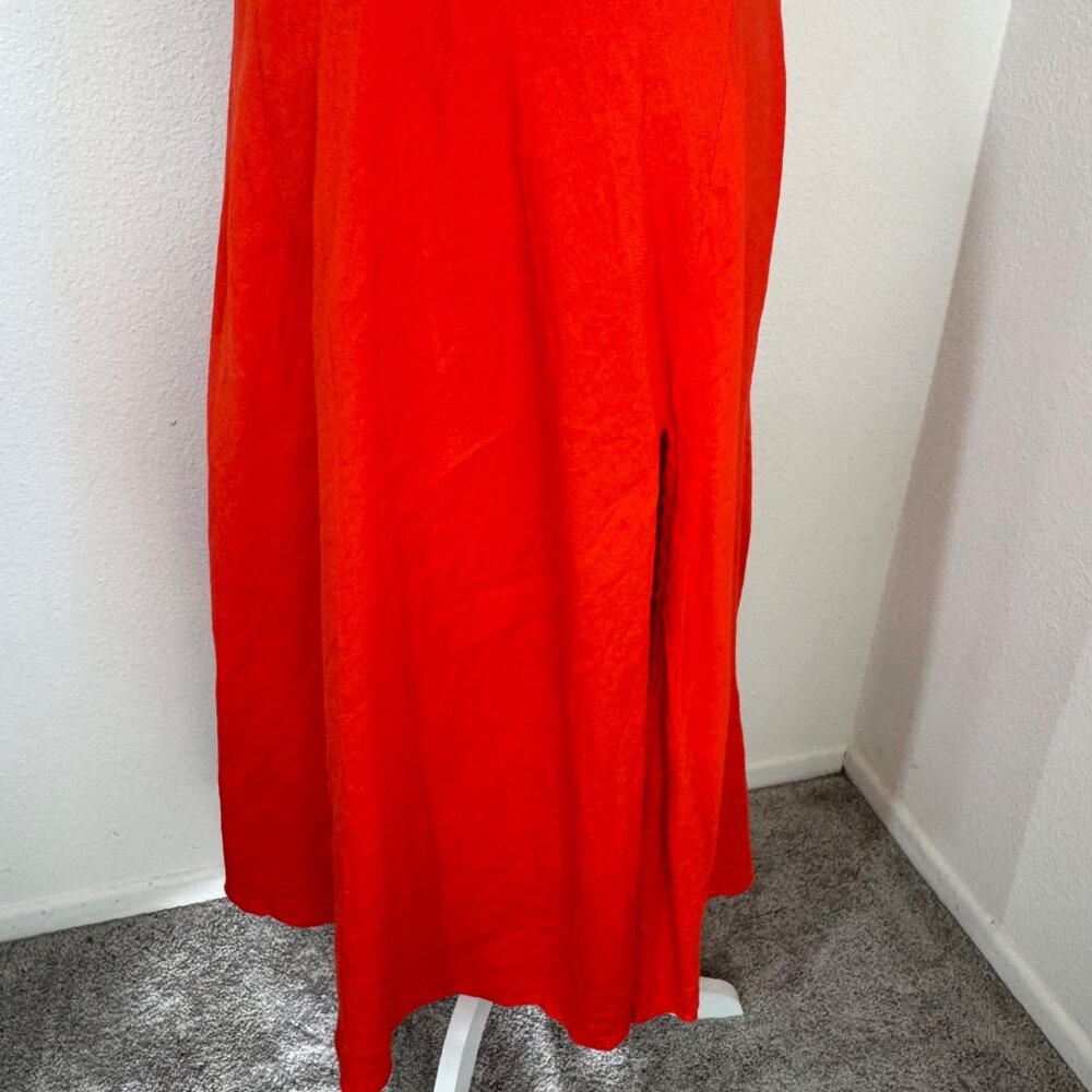 ASTR The Lable DRESS Halter Neck Flare Red Chili Size XS Picnic Brunch Midi - Picture 5 of 14